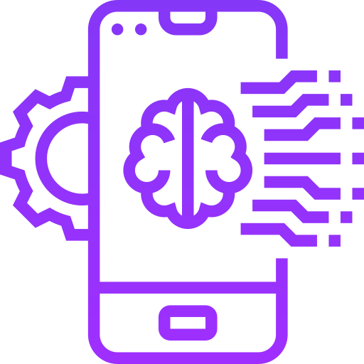 AI Machine Learning Algorithm Icon